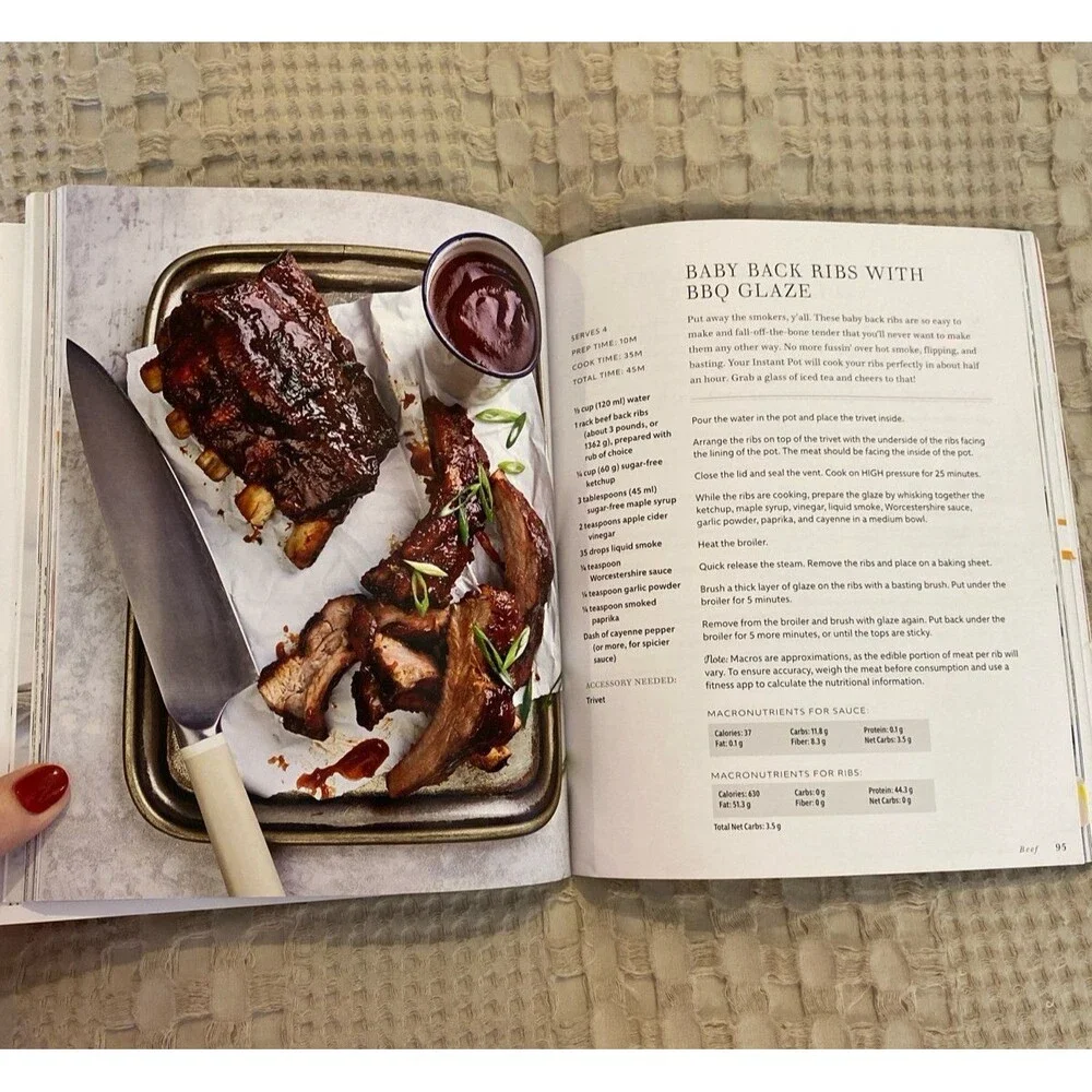The Essential Keto CookBook & Keto Instant Pot Cookbook Recipes Photos‎ Low Carb